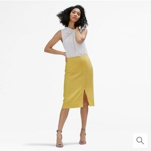 MM Lafleur Mulberry Pencil skirt-Size 6 summer